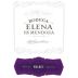 Bodega Elena de Mendoza Malbec 2013 Front Label