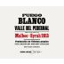 Bodega Fuego Blanco Malbec -Syrah 2013 Front Label