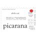 Bodega Maranones Picarana 2015 Front Label