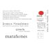 Bodega Maranones Maranones 2012 Front Label