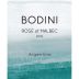 Bodini Rose of Malbec 2016 Front Label