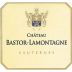 Chateau Bastor-Lamontagne Sauternes 2016 Front Label