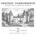 Chateau Carbonnieux 2016 Front Label