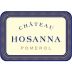 Chateau Hosanna 2016 Front Label