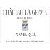 Chateau La Grave a Pomerol 2016 Front Label