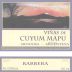 Bodega Quattrocchi Cuyum Mapu Barbera 2010 Front Label