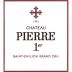 Chateau Pierre 1er 2016 Front Label