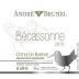 Andre Brunel Cotes du Rhone La Becassonne Blanc 2015 Front Label