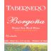 Bodega Tabernero Borgona 2012 Front Label