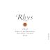 Rhys Horseshoe Vineyard Syrah 2010 Front Label