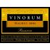 Bodega Vinorum Reserve Malbec 2004 Front Label