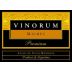 Bodega Vinorum Lujan de Cuyo Premium Malbec 2006 Front Label