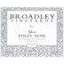 Broadley Shea Pinot Noir 2015 Front Label