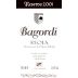 Bodegas Bargordi Reserva 2001 Front Label