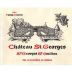 Chateau St. Georges 2014 Front Label