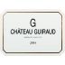 Chateau Guiraud G Bordeaux Blanc 2014 Front Label