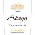 Bodegas Camino del Villar Aliaga Tempranillo 2009 Front Label
