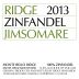 Ridge Jimsomare Vineyard Zinfandel 2013 Front Label