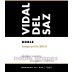 Bodegas del Saz Vidal del Saz Roble Tempranillo 2013 Front Label