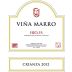 Bodegas Domeco de Jarauta Vina Marro Crianza 2012 Front Label
