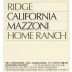 Ridge Mazzoni Home Ranch 2007 Front Label