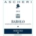 Ascheri Barolo Sorano 2012 Front Label