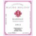 Mauro Molino Barolo 2012 Front Label