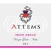 Attems Pinot Grigio 2016 Front Label