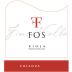 Bodegas Fos Sl Crianza 2011 Front Label