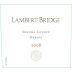 Lambert Bridge Merlot (1.5 Liter Magnum) 2008 Front Label