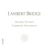 Lambert Bridge Cabernet Sauvignon 2013 Front Label