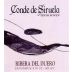 Bodegas Frutos Villar Ribera del Duero Conde de Siruela Tinto Joven 2014 Front Label
