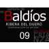 Bodegas Garcia Senorio de los Baldios Crianza 2009 Front Label