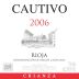 Bodegas Heredad de Baroja Cautivo Crianza 2006 Front Label