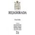 Bodega Rejadorada Tinto Roble 2014 Front Label