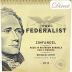 The Federalist Bourbon Barrel Aged Zinfandel 2014 Front Label