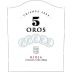 Bodegas Isidro Milagno 5 Oros Crianza 2009 Front Label
