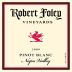 Robert Foley Vineyards Pinot Blanc 2009 Front Label