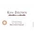 Ken Brown Rita's Crown Vineyard Chardonnay 2015 Front Label