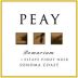 Peay Vineyards Pomarium Estate Pinot Noir 2014 Front Label