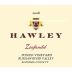 Hawley Ponzo Vineyard Zinfandel 2008 Front Label