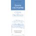 Sainte Victoire Provence Rose 2016 Front Label