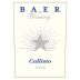 Baer Callisto 2009 Front Label