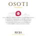 Bodegas Osoti Crianza 2010 Front Label