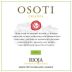 Bodegas Osoti Crianza 2011 Front Label