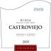 Bodegas Pastor Diaz Castroviejo Crianza 2005 Front Label