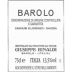 Giuseppe Rinaldi Barolo Brunate Le Coste 1997 Front Label