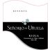 Bodegas Patricinio Senorio de Unuela Reserva 2010 Front Label