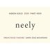 Neely Spring Ridge Vineyard Hidden Block Pinot Noir 2008 Front Label