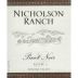 Nicholson Ranch Estate Pinot Noir 2000 Front Label